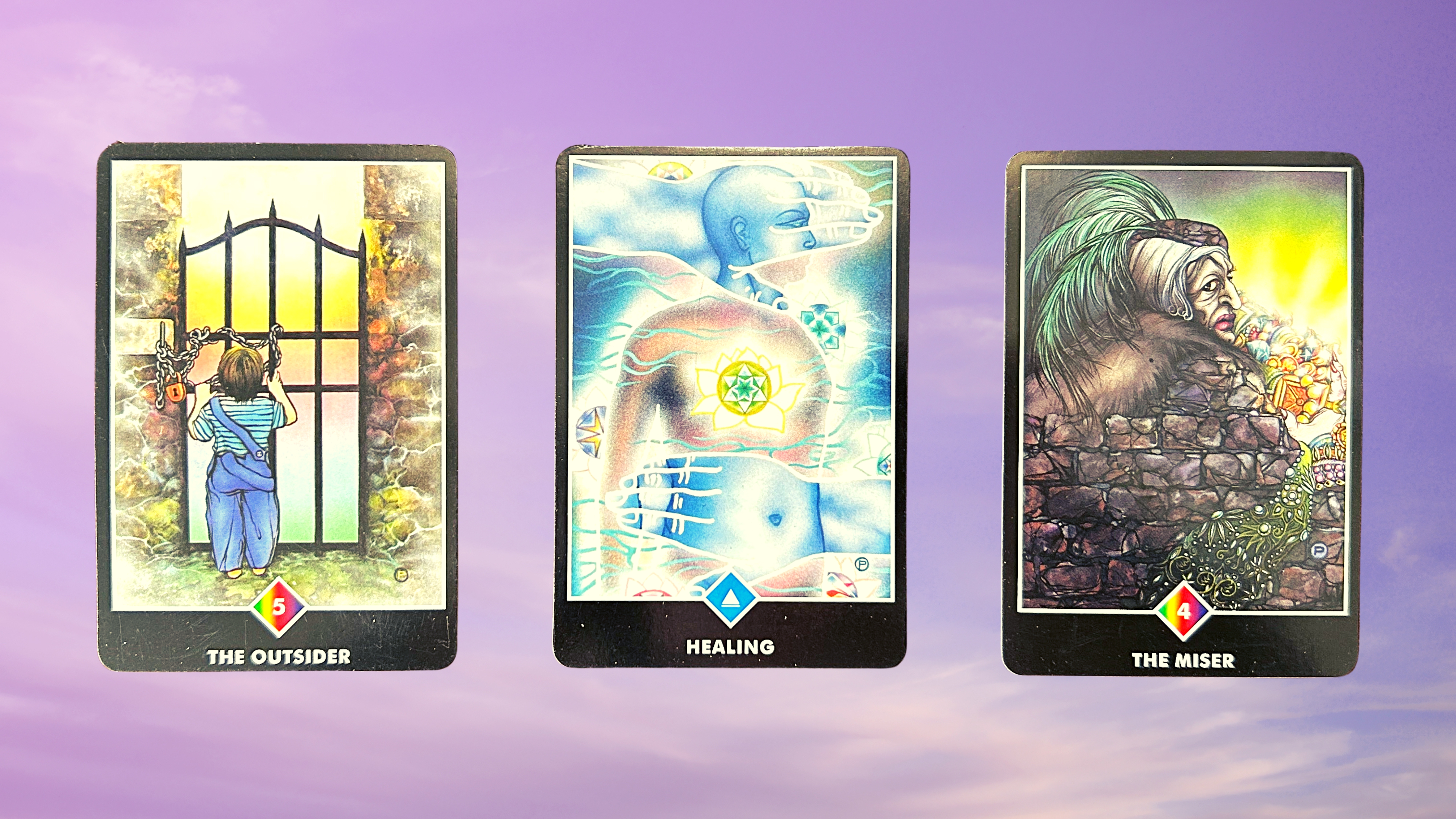 Cards from the Osho Zen Tarot