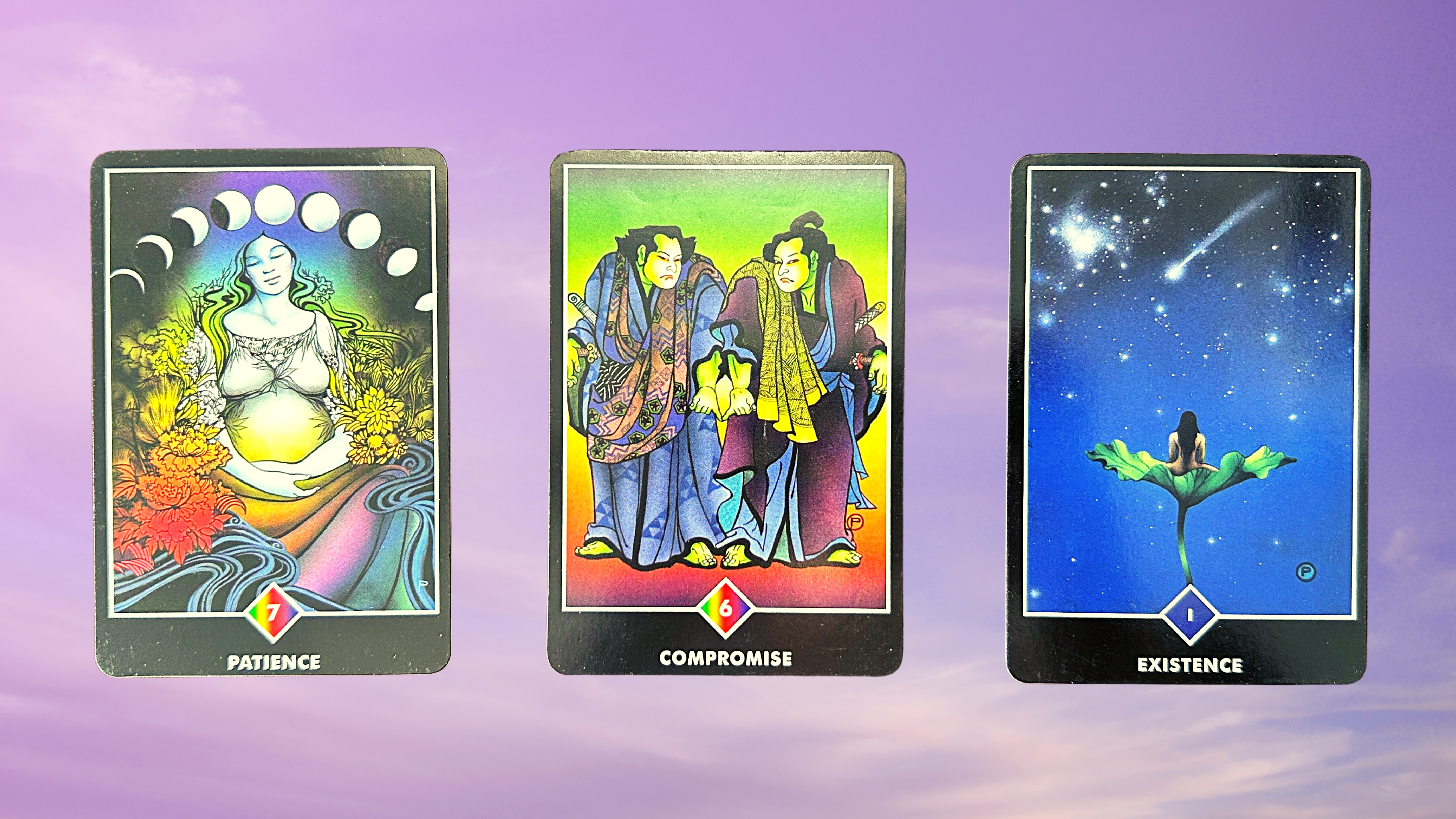 Cards from the Osho Zen Tarot