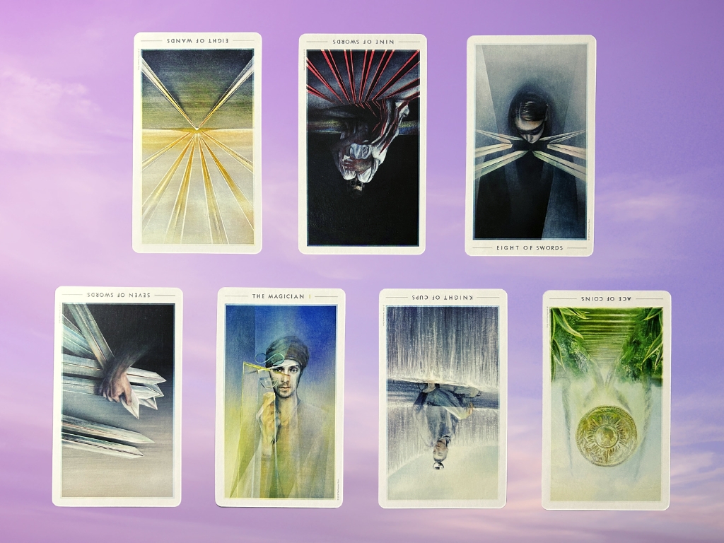 Cards from the Fountain Tarot