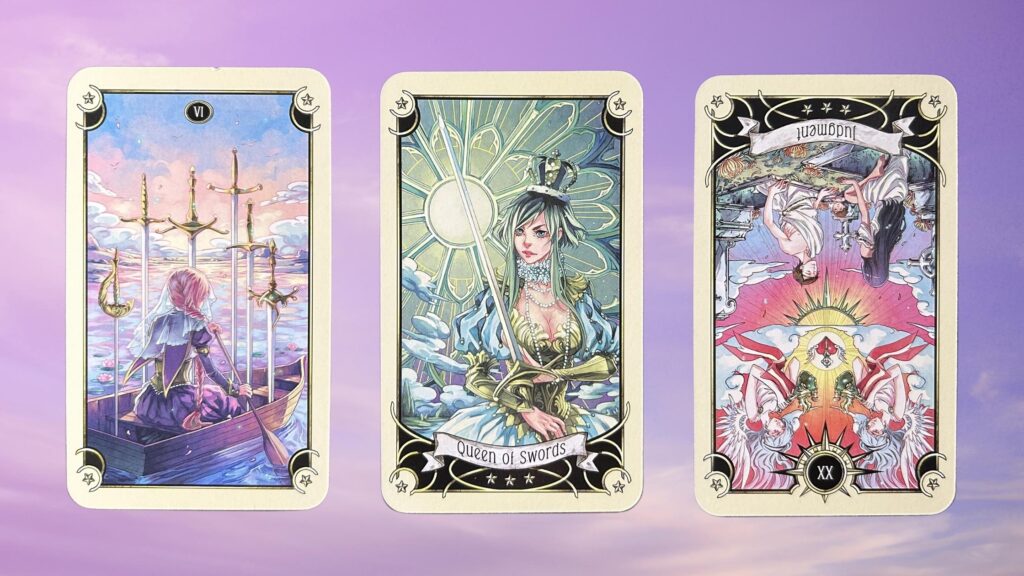 Cards from the Mystical Manga Tarot