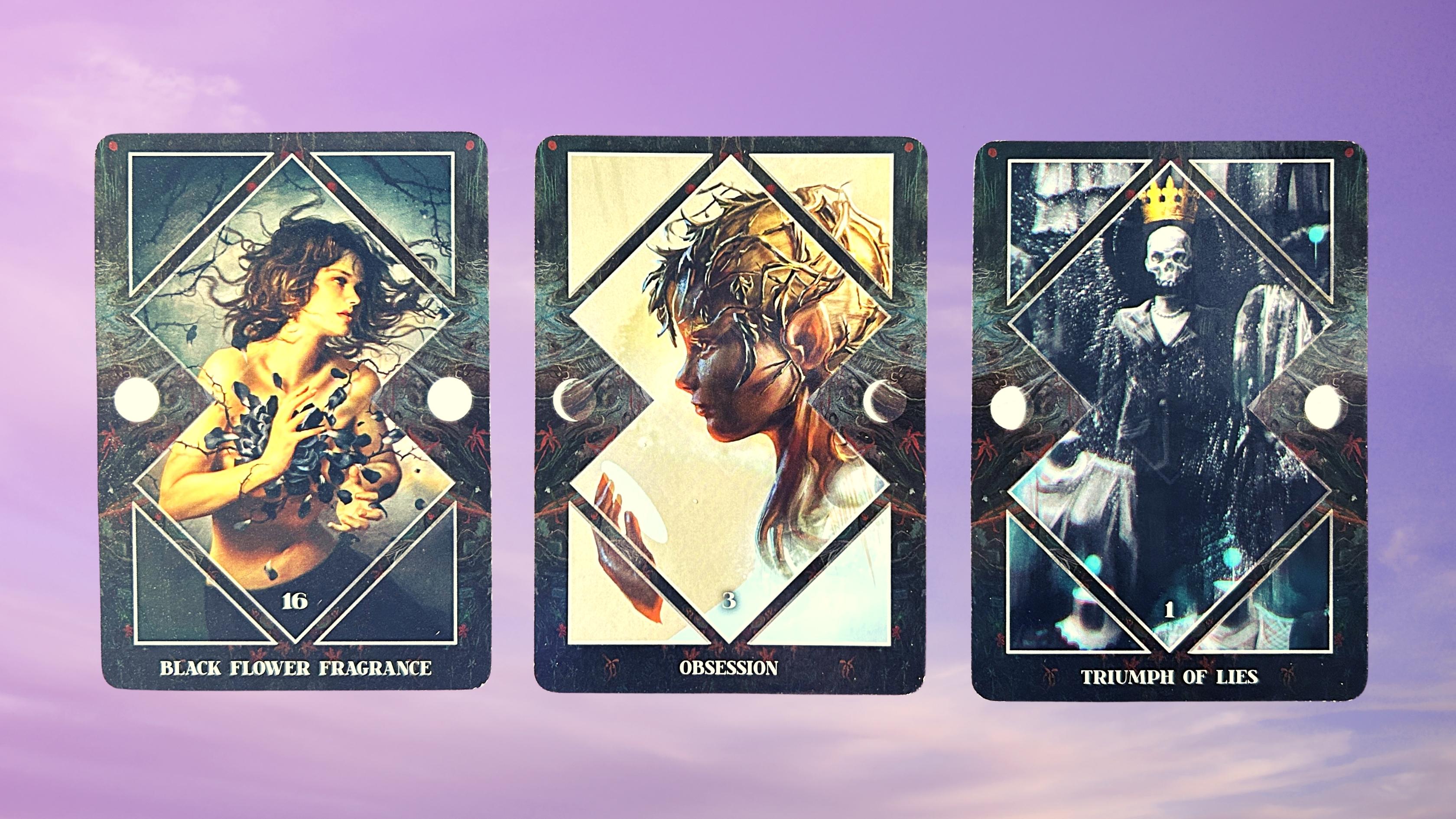 Cards from the Dark Mirror Oracle