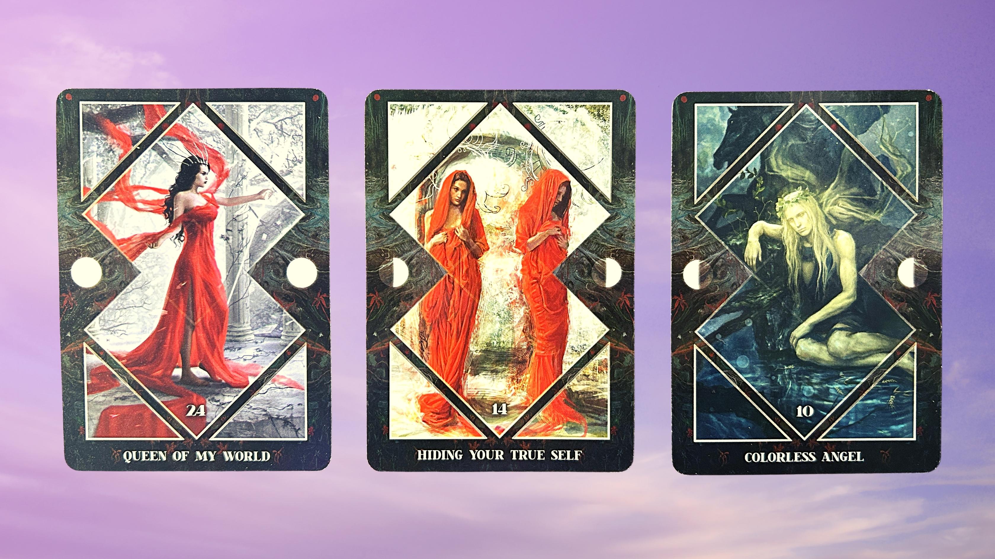 Cards from the Dark Mirror Oracle