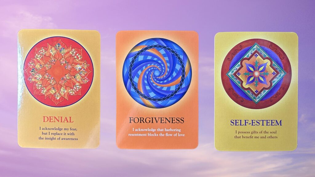 Cards from the Soul's Journey Oracle deck