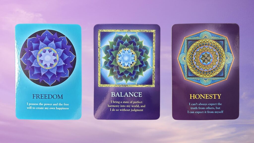 Cards from the Soul's Journey Oracle deck