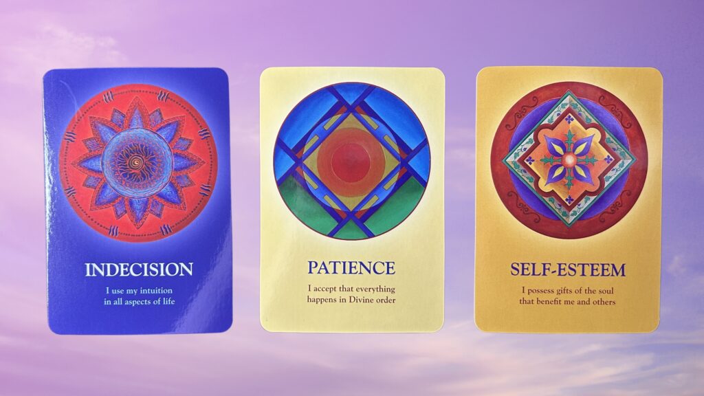 Cards from the Soul's Journey Lessons Oracle card deck