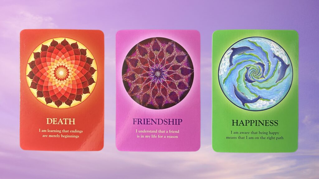 Cards from the Soul's Journey Lessons Oracle card deck