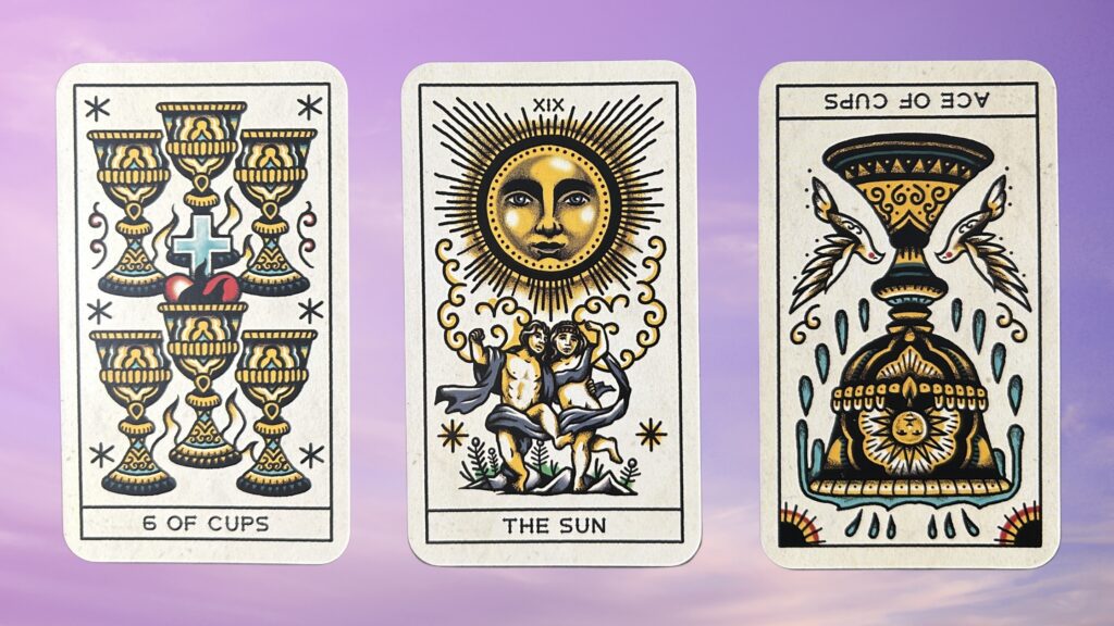 Cards from the Tattoo Tarot