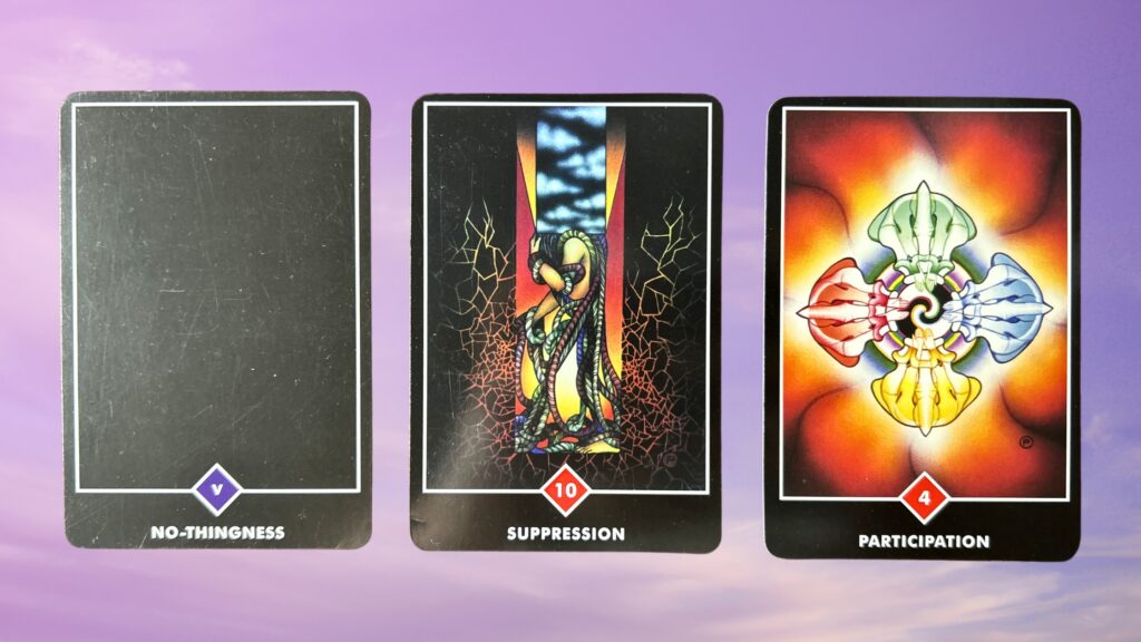 Cards from the Osho Zen Tarot deck