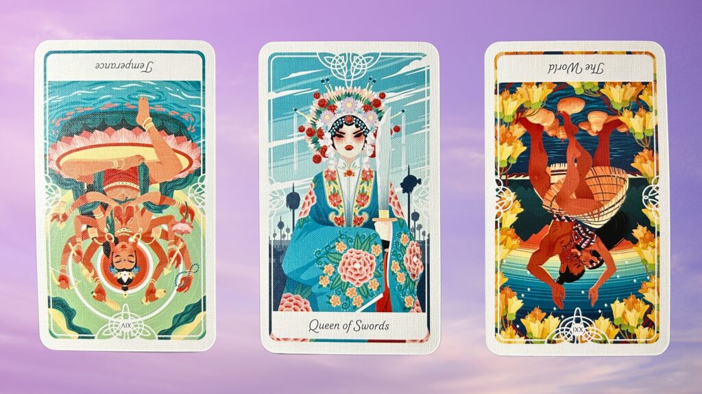 Cards from the Tarot of the Divine deck