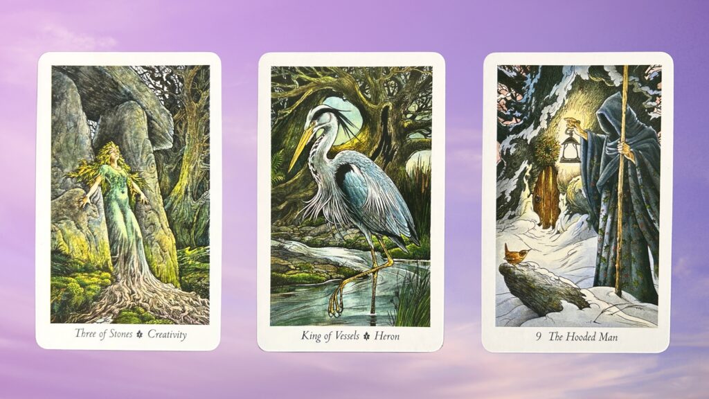 Cards from the Wildwood Tarot deck