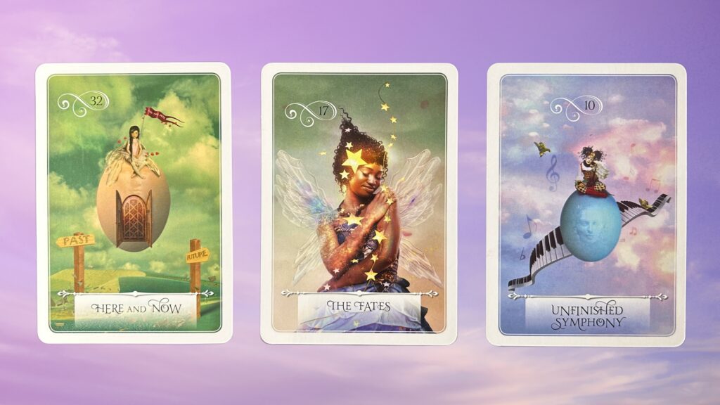 Cards from the Wisdom of the Oracle deck