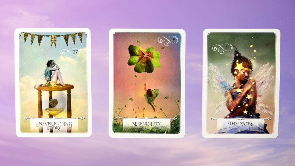 Cards from the Wisdom of the Oracle: Neverending Story, Serendipity, and The Fates