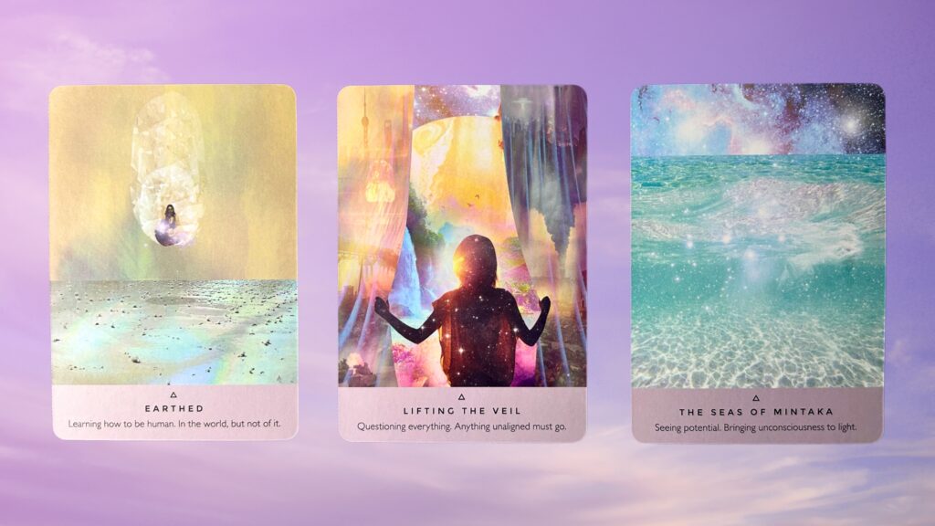 Cards from the Starseed Oracle deck