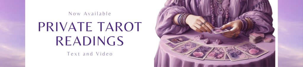 Ad for tarot readings