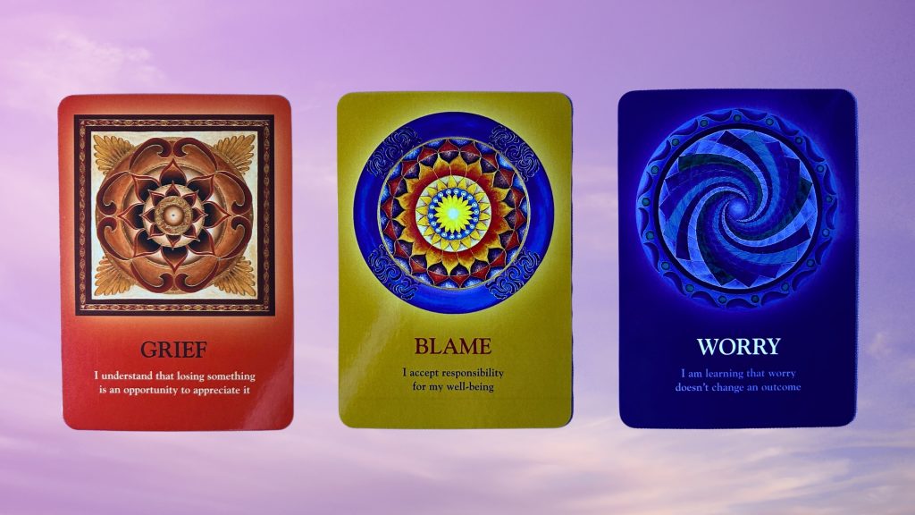 Cards from the Soul's Journey Lesson Oracle deck