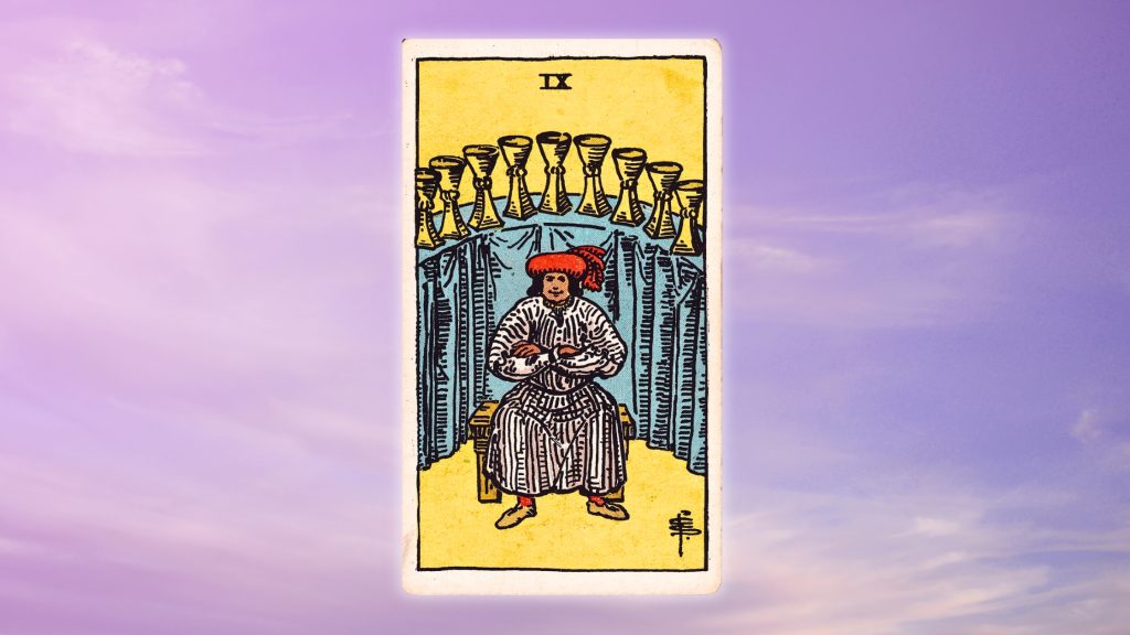 Nine of Cups tarot card