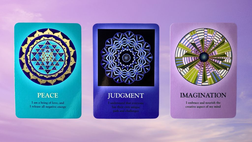 Cards from the Soul's Journey Lesson Oracle deck