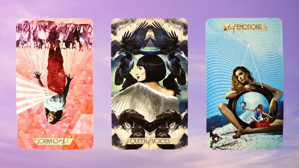 Cards from the Muse Tarot deck