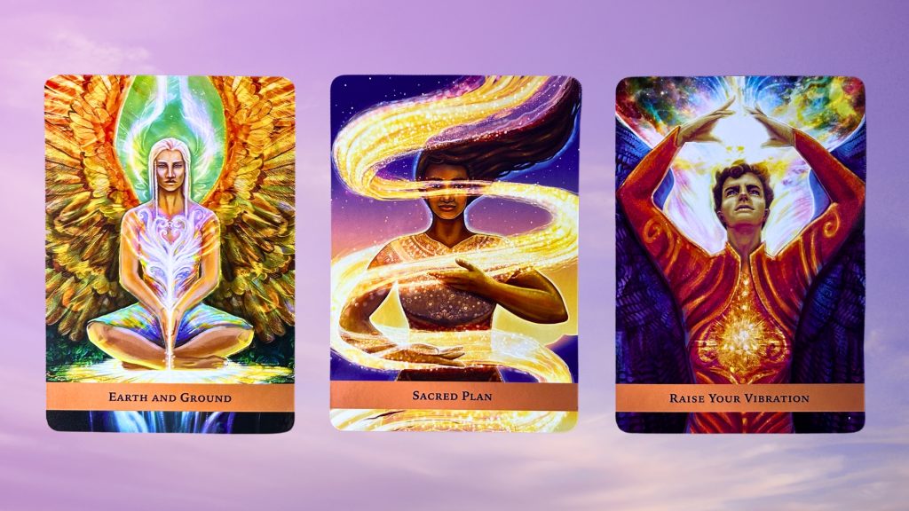 Cards from the Angel Oracle Deck