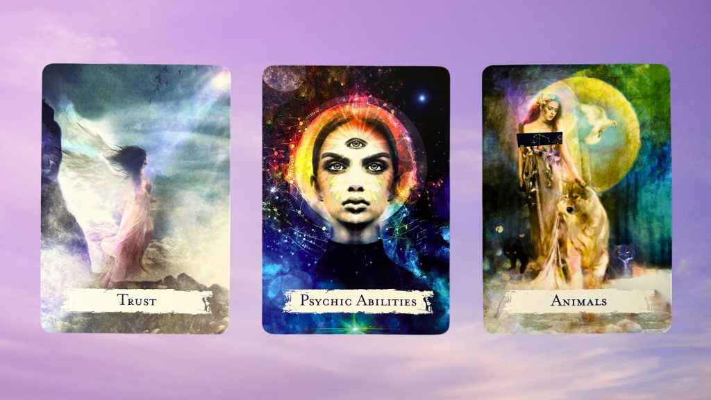 Cards from the Spellcasting Oracle deck