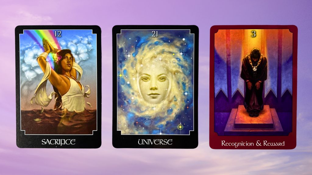 Cards from the Psychic Tarot deck