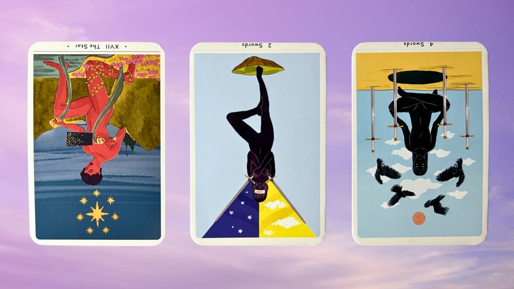 Cards from the True Heart Intuitive Tarot deck