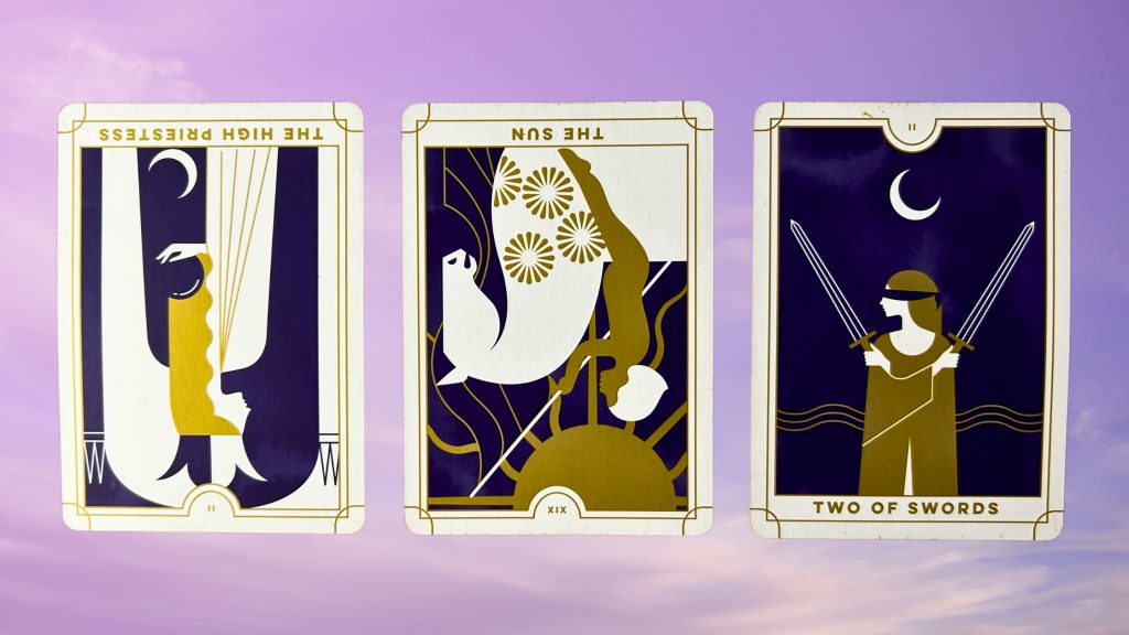 Cards from the Everyday Tarot deck