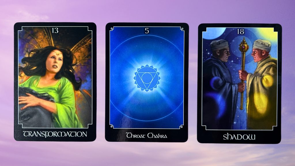 Cards from the Psychic Tarot Oracle deck