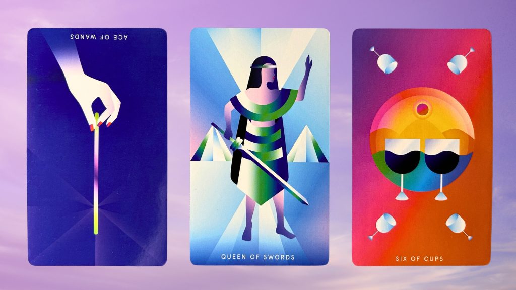 Cards from the Mystic Mondays Tarot deck