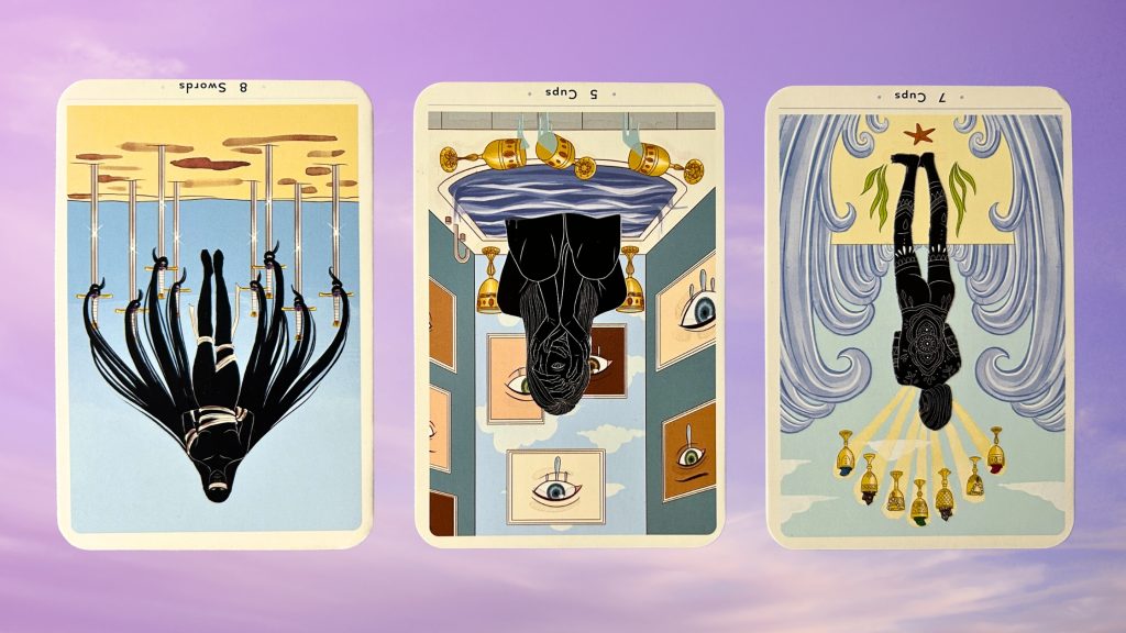 Cards from the True Heart Intuitive Tarot deck