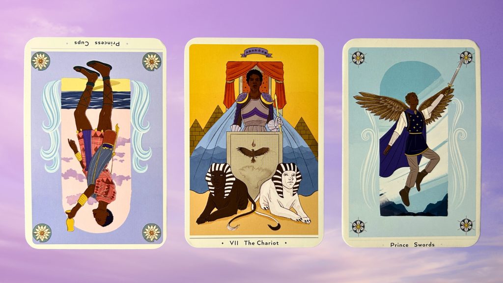 Cards from the True Heart Intuitive Tarot deck