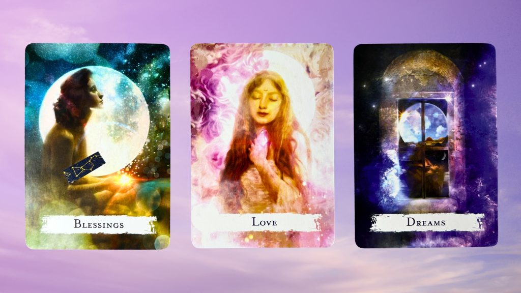 Cards from the Spellcasting Oracle deck
