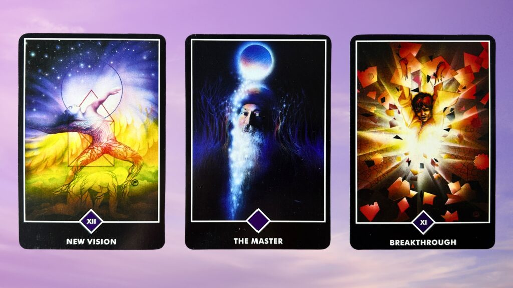 Cards from the Osho Zen Tarot deck