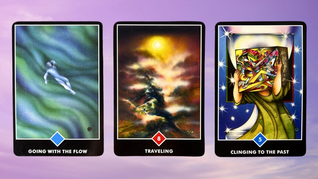 Cards from the Osho Zen Tarot deck