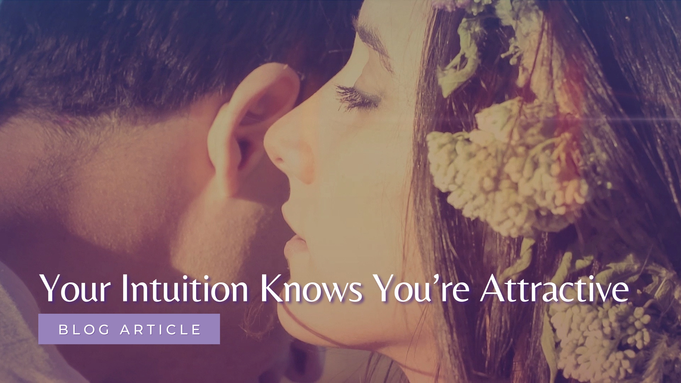 A woman whispering into her lover's ear